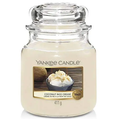 Produktbild: Yankee Candle Duftkerze, Glas, Creme, 623g