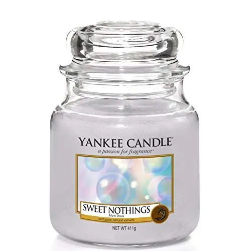 Produktbild: Yankee Candle Duftkerze im Glas (mittelgroß) | Sweet Nothings | Brenndauer bis zu 75 Stunden