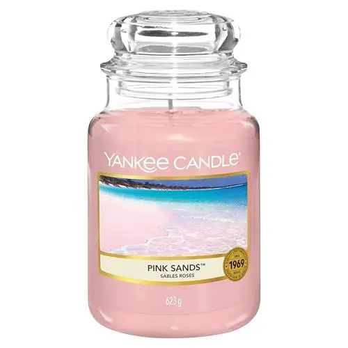 Produktbild: Yankee Candle Duftkerze im Glas (groß) | Pink Sands | Brenndauer bis zu 150 Stunden | Perfekt zum Muttertag | Geschenke für Frauen