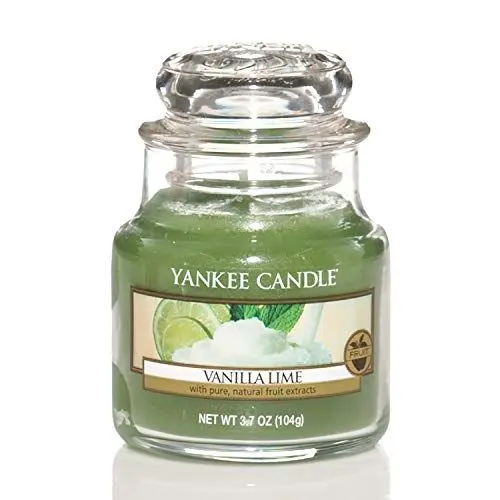 Produktbild: Yankee Candle Duftkerze im Glas (klein) | Vanilla Lime | Brenndauer bis zu 30 Stunden| Kleine Kerze im Glas