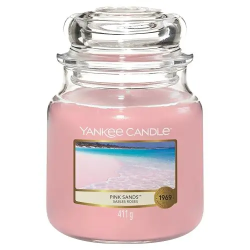 Produktbild: Yankee Candle Duftkerze im Glas (mittelgroß) | Pink Sands | Brenndauer bis zu 75 Stunden