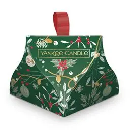 Produktbild: Yankee Candle Geschenkset | 3 duftende Wax Melts in einer festlichen, schmuckvollen Schachtel mit Schleife | Countdown zur Weihnachtskollektion
