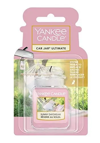 Produktbild: Yankee Candle Sunny Daydream Auto-Lufterfrischer, Kunststoff, Rosa, 1 Count (Pack of 1), 20