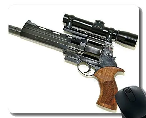 Produktbild: Anti-Rutsch-Mauspad-Matte, Waffenrevolver Mousepad