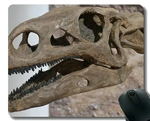 Produktbild: Yanteng Gaming-Mauspad, Happy Dinosaur Dinosaur-Mauspad mit angenähtem Rand