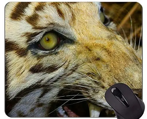 Produktbild: YENDOSTEEN Gaming-Mauspad, Tiger Leopard-Mauspad mit angenähtem Rand
