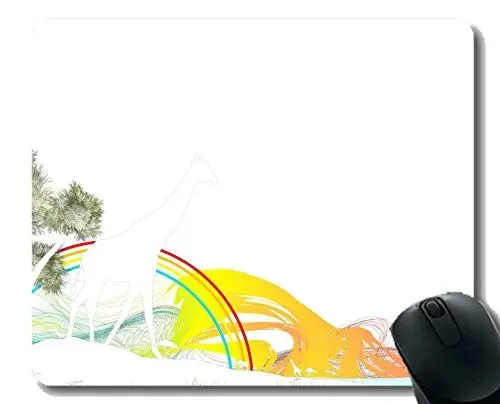 Produktbild: Yanteng Gaming Mouse Pad Custom, Tierkunst Mauspad Genähter Rand