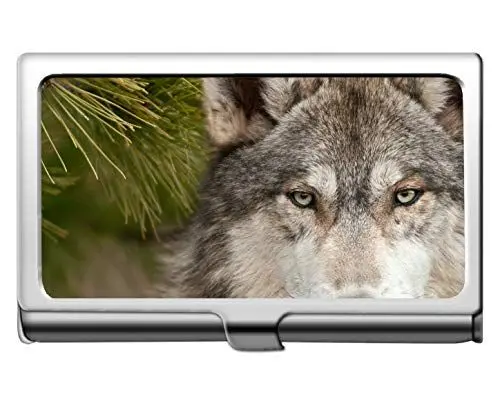 Produktbild: Yanteng Visitenkarteninhaber, Tier Wolf Wand Professionelle Visitenkartenhalter