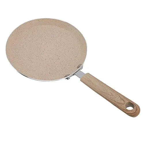 Produktbild: yaogohua Antihaft-Pfanne, Antihaft-Bratpfanne aus Aluminiumlegierung, Kochtopf mit flachem Boden, Omelettpfanne für Frühstückspfannkuchen(18cm)