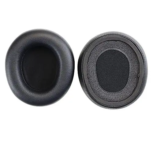 Produktbild: Yaowanguan Nova Pro kabellose Ohrpolster Kissen für SteelSeries Arctis Nova Pro kabelloses Multisystem Gaming Headset,Ersatz Ohrmuscheln/Abdeckungen aus schwarzem Clip Protein Leder & Memory Schaum