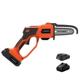 Produktbild: YARD FORCE 20V Akku Handkettensäge LS C13, mit 2,0 Ah Akku, 13cm Schnittlänge, 3,2 m/s Kettengeschwindigkeit, inkl. Kettenschnellspanner