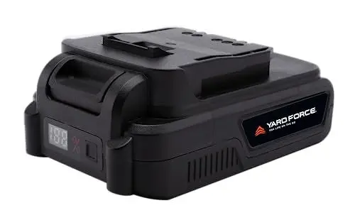 Produktbild: YARD FORCE Akku AL C25: 20V / 2,5Ah Li-Ion Akku Batterie (AL C25) für YARD FORCE & PowerG 20V Werkzeuge, Schnellladetechnologie, XPower Mähroboter, AquaJet Cleaner, Rasenmäher, Rasentrimmer