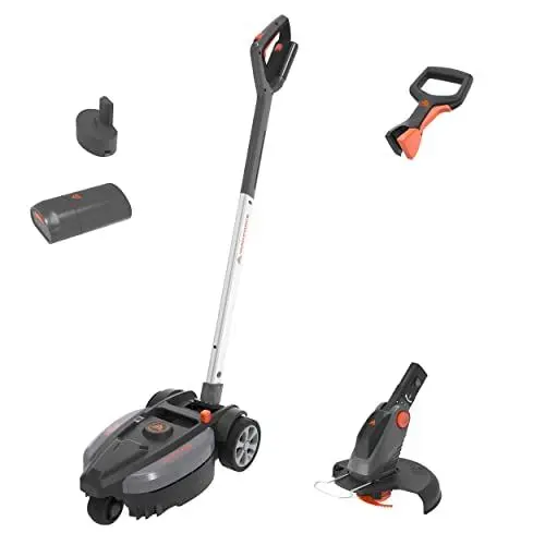 Produktbild: Yard Force 12V iFlex Akku Rasenmäher & Rasentrimmer Bundle LM F23BN, mit 12V / 4.0 Ah Lithium-Ionen Akku, bis zu 50 qm, 23cm Schnittbreite, 3 Stufen Schnitthöhen Verstellung