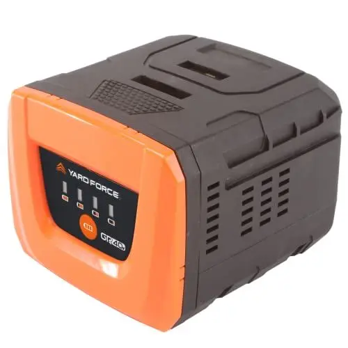 Produktbild: Yard Force Akku 2,5 Ah AL G25 (40 Volt, Ersatzakku für Gartenwerkzeuge, mit Überlastschutz + Überhitzungsschutz, Ladezeit ca. 45 min, Werkzeugakku)