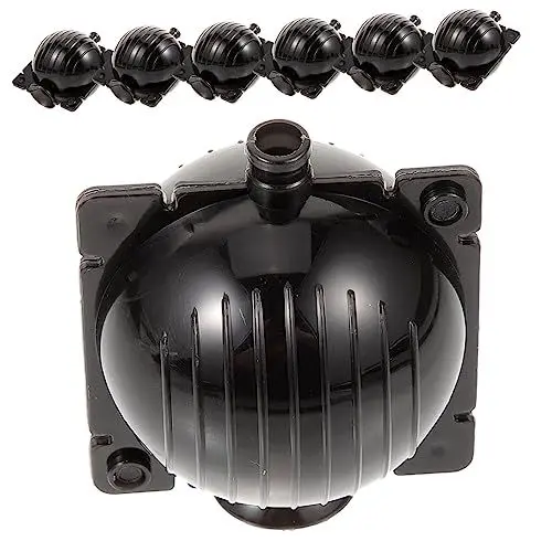 Produktbild: Yardenfun 10 Stk Baum Pflanzenwurzelvermehrung Wurzelausbreitung Verwurzelung schneidebox gartenwerkzeuge Wurzelvermehrungs-Wachstumsball Luftschichtiger Wurzelwachstumsball Plastik Black