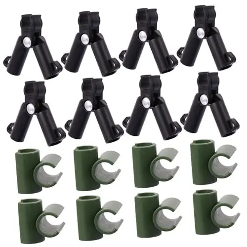 Produktbild: Yardenfun 10 Stk Verbindungsrohrschnalle Verstellbarer Clip Für Pflanzenstab Obstgärten Pflanzenverbinder Verbindungsrohre Unterstützen Verbindungsclip Für Gartenspaliere Anschlüsse Plastik