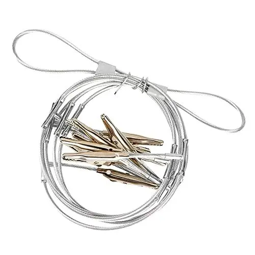 Produktbild: Yardenfun 12 STK Fotowandclip kinderzimmer wanddeko wandpolsterung kinderzimmer tapeziertisch wandteppich Stecknadel aus Fotopapier Aufhänger Kabelclip hängende Dekoration Fotoklemmen