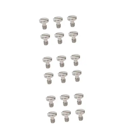 Produktbild: Yardenfun 18 Stk Plattenkameraschrauben Türstopper 1/4 Schraubenkamera Schnellspannschrauben camrra stativschraube edelstahlschrauben Schrauben für Stativ Schrauben für Einbeinstativ