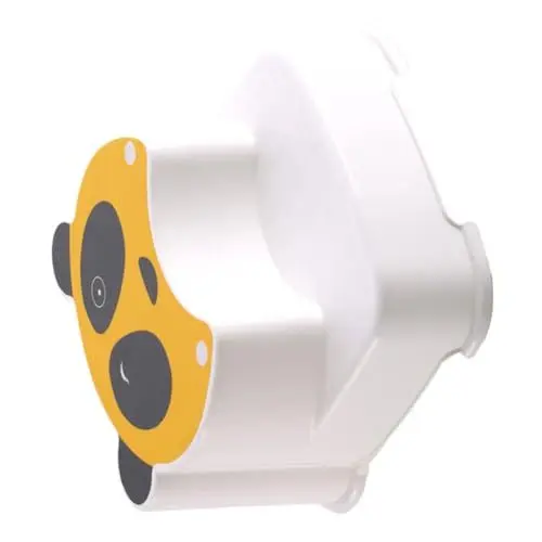 Produktbild: Yardenfun 1Stk Rutschfester erhöhter Hocker mit Panda-Muster kinderstufenstuhl Dateihandles Kinder Badhocker Kinder Tritthocker Fußbank Tritthocker für Kleinkinder Cartoon-Tritthocker