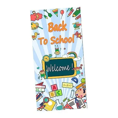 Produktbild: Yardenfun Back to School -Hintergrund Foto-Requisite Hoher Echtheitsdruck Vielseitig Einsetzbar Für Klassenzimmerpartys