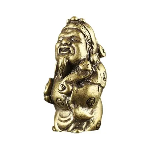 Produktbild: Yardenfun Statue des Reichtums Aus Echtem Messing Schreibtischschmuck Kreativer und des Reichtums Ornament