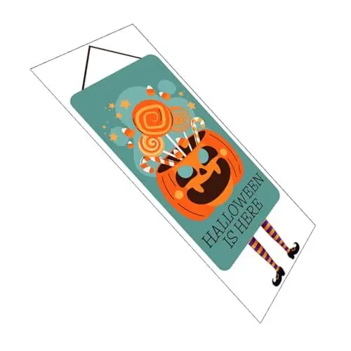 Produktbild: Yardenfun Halloween Kürbisse Kranz Haften 28x60cm Selbst-adhesive Decor Aufkleber Für Wohnzimmer