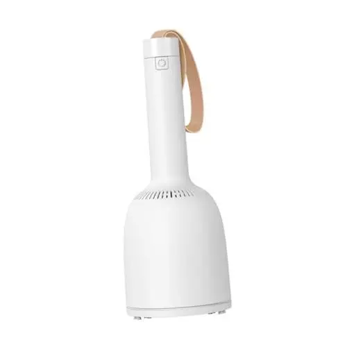 Produktbild: Yardenfun 1 Satz Handreiniger Reiniger für Papierreste Schreibtisch Staubreiniger Vakuum Portable Vacuum Cleaner multifunktionsstaubsauger Tisch-Staubsammler praktischer Abs Weiß