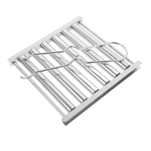 Produktbild: Yardenfun Edelstahl Hot Dog Grill Rack Camping Bbq Stand Wurst Roller Für Outdoor
