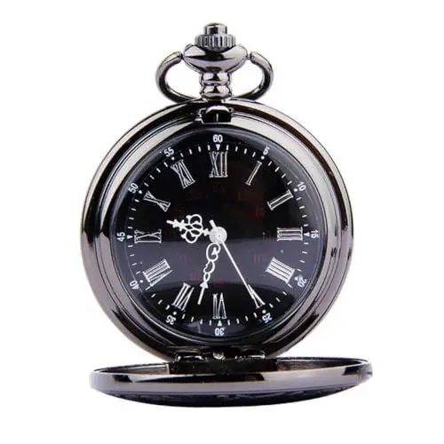 Produktbild: Yardenfun Vintage Uhr Römischen Römischen Ziffern Pocket Steampunk