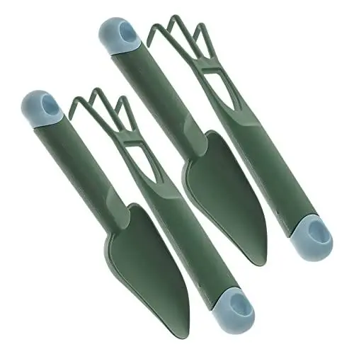 Produktbild: Yardenfun Gartenwerkzeug-Set 4-teilig Kunststoff Handkelle Rechen Für Bonsai Und Pflanzen