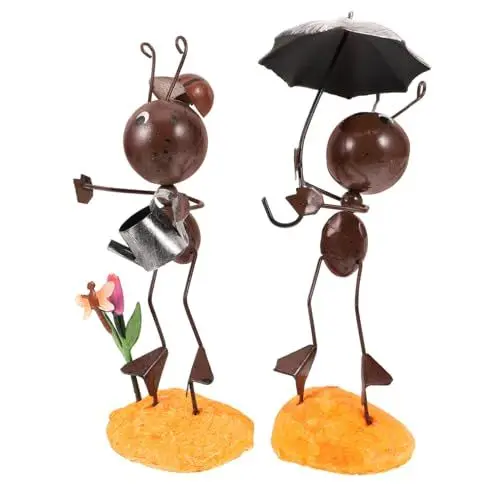 Produktbild: Yardenfun Marienkäfer-Ameise- -Set moderner Stil schwarz Dekoration für Zuhause und Hochzeitszimmer zufälliger Stil
