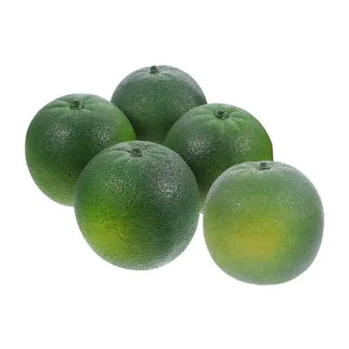 Produktbild: Yardenfun 5 Stück Simulierte Orangefarbene Früchte Lebensechte Künstliche Früchte Für Fotoshootings Unterricht Und Heimdekoration