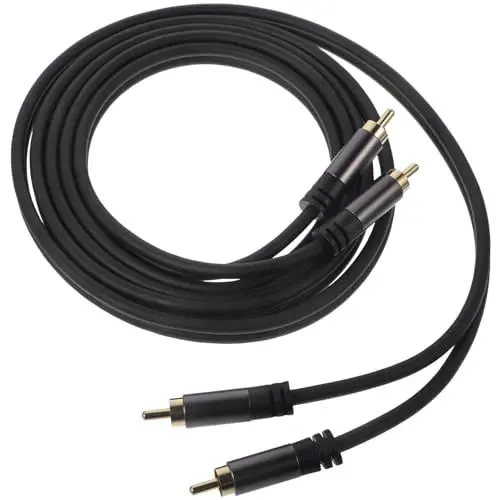 Produktbild: Yardenfun 2-zu-kabel Für Subwoofer-audioleitung 15 Fuß Kopfhörerverlängerung Für Autoradio-audiokabel