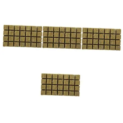 Produktbild: Yardenfun Gartenbedarf 4 Sets Pflanzwürfel Hydrokulturpflanzen Gartenkissen Hydroponik Starter Erdlose Kultivierung Nährstoffblock Dünger Hydrokultur Grow Cubes Plugs Gartenzubehör