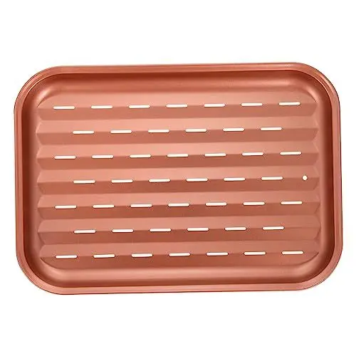 Produktbild: Yardenfun Grillplatte Bratpfanne für Grill grillschrank grill halter grillhaube Backofen-Grillblech Holzkohlegrill Backformen pfannenwender BBQ-Tool Antihaftplatte für Grill Kohlenstoffstahl