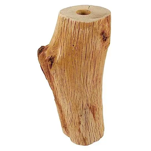 Produktbild: Yardenfun Kleine Vase Blumenarrangement Vase Kreative Holzvase Holzblumenvase Blumenarrangement Topf Desktop Vase Holzblumenvase Heimdekoration Vase Holzblumenhalter Holzvasen