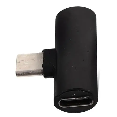 Produktbild: Yardenfun 1 Adapter Zum C-kopfhörer-ladekonverter Kleiner Tragbarer Sound Schwarz