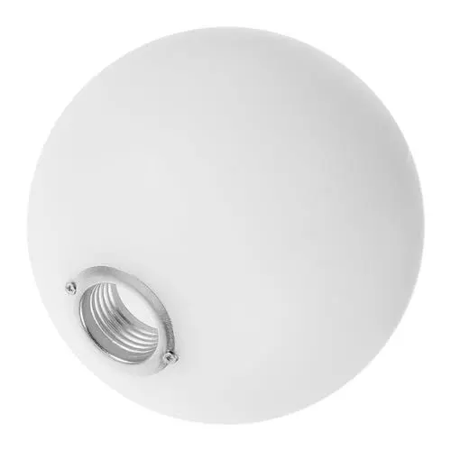 Produktbild: Yardenfun Kugel Lampenschirm Fassung Lampenschirm Für Pendelleuchte Deckenlampe Runder Ersatzschirm Für Wohnzimmer Schlafzimmer Einfache Montage Langlebig Und Sicher