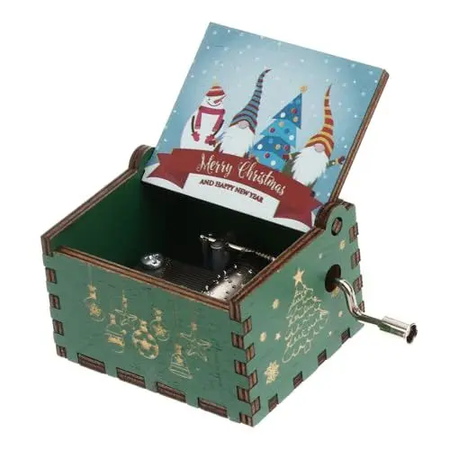 Produktbild: Yardenfun Grüne Mini-weihnachtsspieluhr Überraschung Weihnachtsspieluhr Ornamente