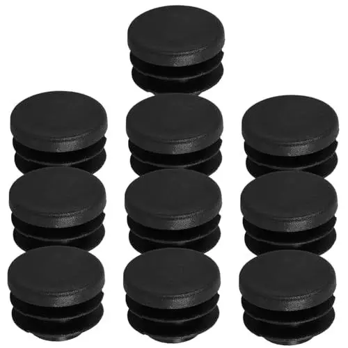 Produktbild: Yardwe Mountainbike-zubehör 10pcs Kunststoff-lenkerendstopfen Lenkerkappen Für Die Straße Schwarz