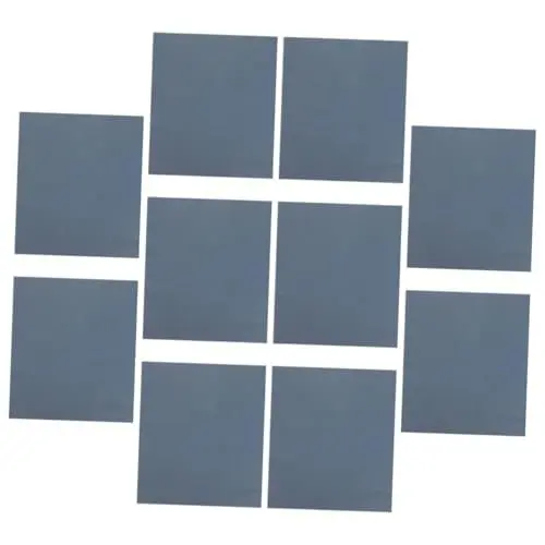Produktbild: Yardwe 10 Blätter Schleifpapier für Haustiere Vogelkäfigmatte Vogelschleifpapier vogelsand Vogel Sand Vogelkäfigkissen verschleißfestes Schleifpapier für Papageienkäfige Haushalt Zubehör