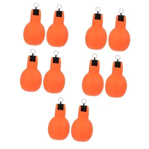 Produktbild: Yardwe 10 STK Outdoor-Pfeife Outdoor-jagdpfeife Handquetschpfeife Überlebenspfeife in Der Hand Für Den Außenbereich Wandern Squeeze Whistle Wanderpfeife Notfall-außenpfeife PVC