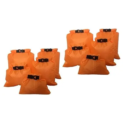 Produktbild: Yardwe 10 STK wasserdichte Bootstasche Kajak-Trockensack Bootsausrüstung Tasche Kajak wasserdichte Packsäcke treibende wasserdichte Tasche draussen trockene Tasche fünfteiliges Set