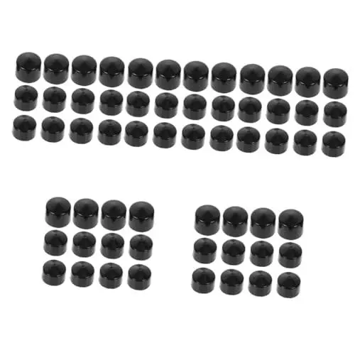Produktbild: Yardwe 10 Sätze Vollständige Linie Der Stützpunkte Pivot Cups Für Longboards Skateboard Buchsen Skateboard-stoßdämpfer Longboard-Teile Knochen Schwarzer Rahmen Stoßfest