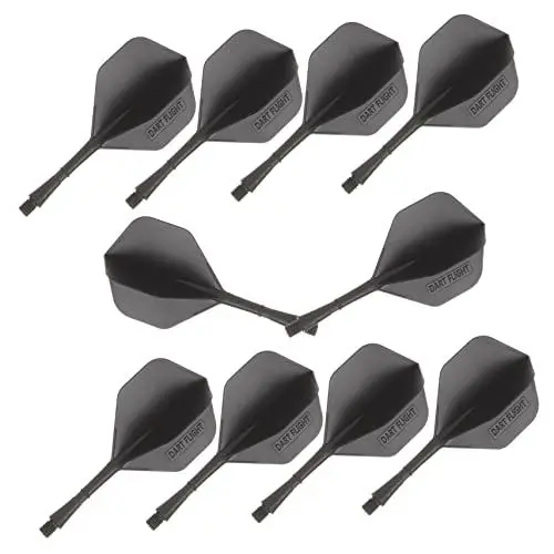 Produktbild: Yardwe 10 Stück Dart Tail Dart Supplies Für Reibungsloses Fliegen Professionelle Dart Wings Kreative Dart Wings Austauschbare Dart Flights Dart Flight Tails Dart Board Zubehör Dart