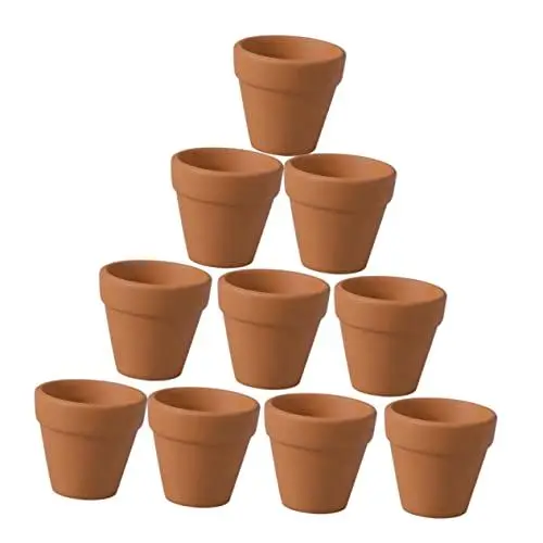 Produktbild: Yardwe Sukkulenten-töpfe 10 Stück Mini-terrakotta-tontöpfe Löcher Für Dekorationen