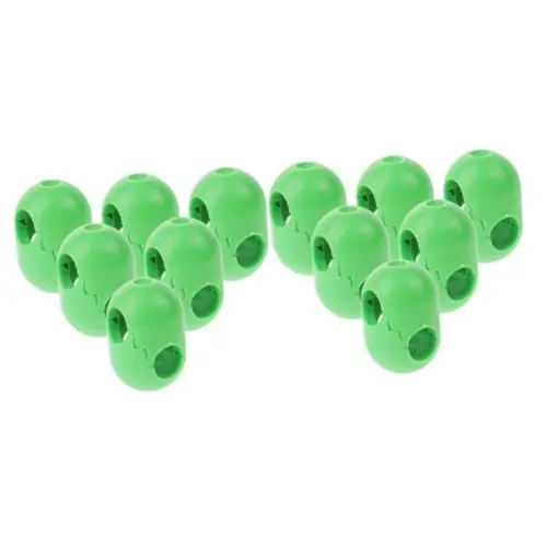 Produktbild: Yardwe 12 Stück Kletterseil Netzschnalle Kletterseil Verbinder Zubehör Langlebige Kletternetz Schnalle Für Kinder Kletternetz Befestigung Langlebiger Kletternetz Spielzeugverbinder