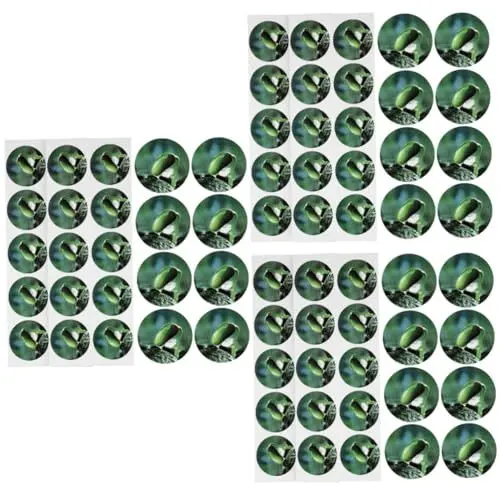 Produktbild: Yardwe 15 Blätter selbstklebendes Etikett pflanzetiketten pflanzenetiketten Selbstklebende Saatgutetiketten Hydroponik Anlage Moos Etikettenaufkleber Hydroponisches Becken PVC