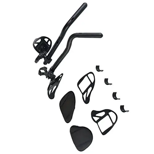Produktbild: Yardwe 1Stk Aero-Lenker Fahrrad Lenker ausruhen Relax-Lenker Radfahren Aero Lenker kurzes Bar-End heimtrainer fahrrad Lenker für Rennrad Fahrradlenker Dropshipping handhaben Energie