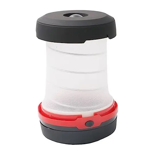 Produktbild: Yardwe 1Stk Campingbeleuchtung Campinglaterne Camping-Überdachungszelt wiederaufladbare Laterne LED-Zeltlampe Außenlampe tragbar Zelt Lichter Feder Handlampe Lagerfeuer ABS-Kunststoff